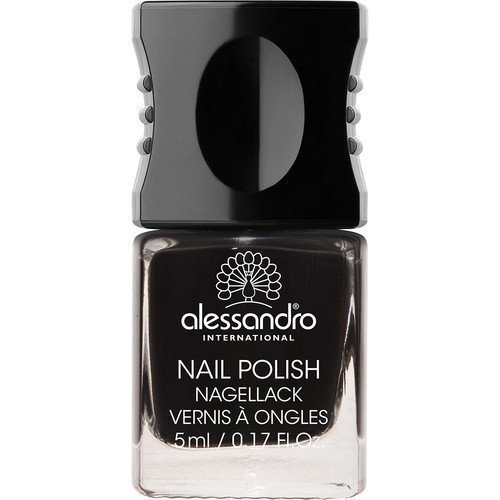 Alessandro Mini Nail Polish Midnight Black