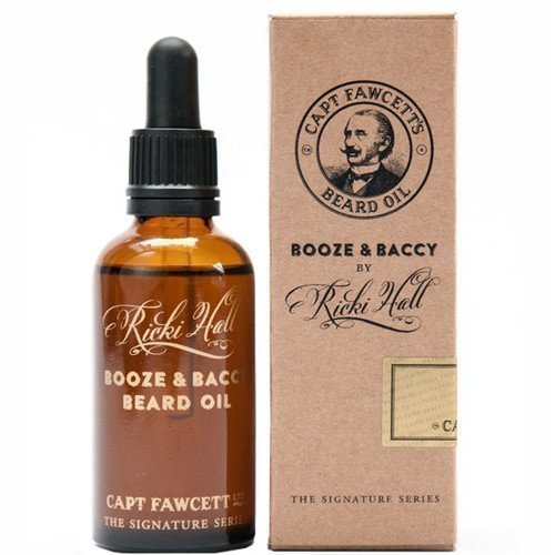 Captain Fawcett Beard Oil Ricky Halls Booze & Baccy 10 ml