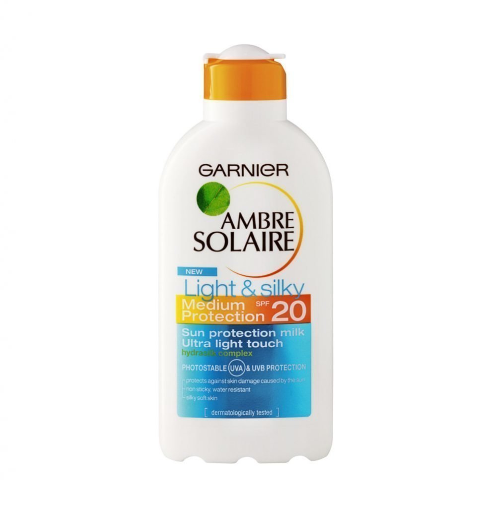 Garnier ambre solaire увлажняющее