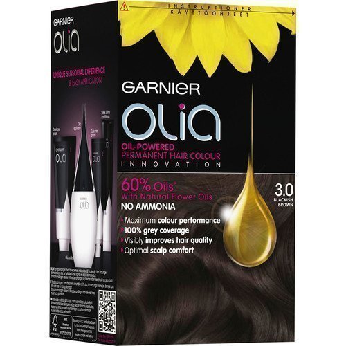 Garnier Olia Permanent Hair Colour 3.0 Blackish Brown