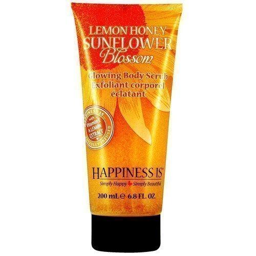 Happiness Is Glowing Body Scrub Lemon Honey Sunflower Blossom