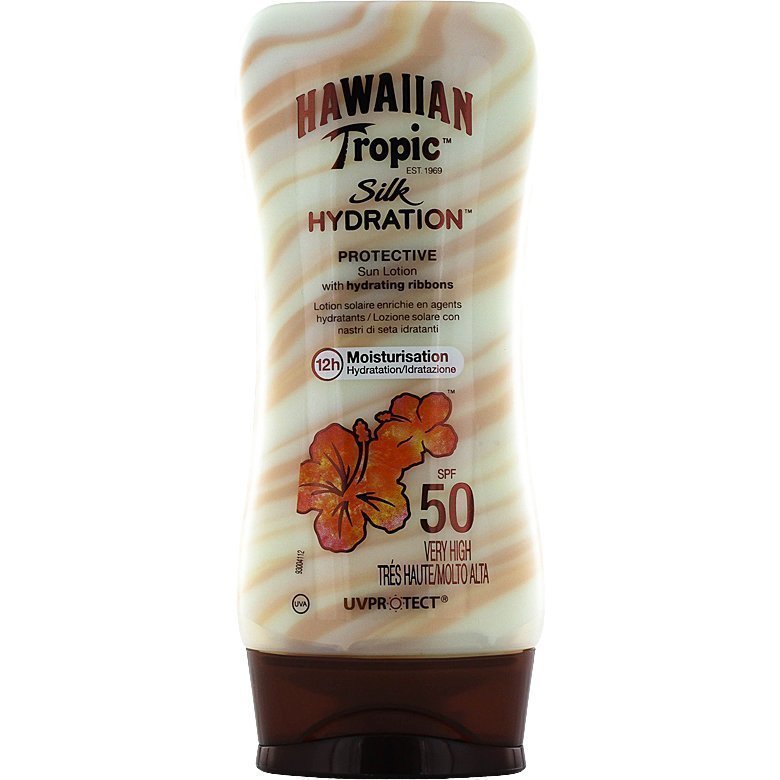 Hawaiian Tropic Silk Hydration Protective Sun Lotion SPF50 180ml