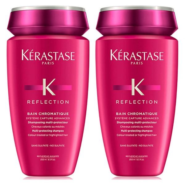 Kérastase Reflection Bain Chromatique Sulfate Free Shampoo 250 Ml Duo