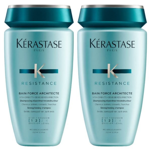 Kérastase Resistance Bain Force Architecte 250 Ml Duo