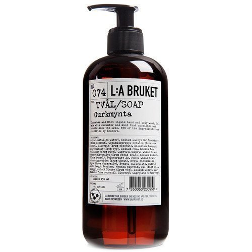 L:A Bruket Liquid Soap Gurkmynta 450 ml