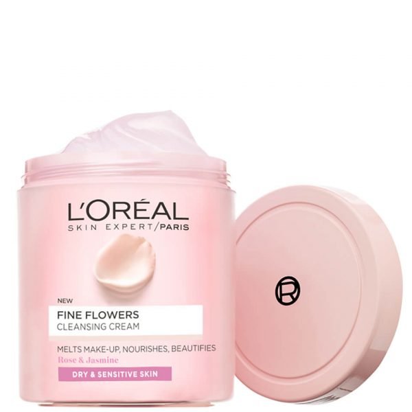 L'oreal Paris Fine Flowers Cleansing Cream 200 Ml