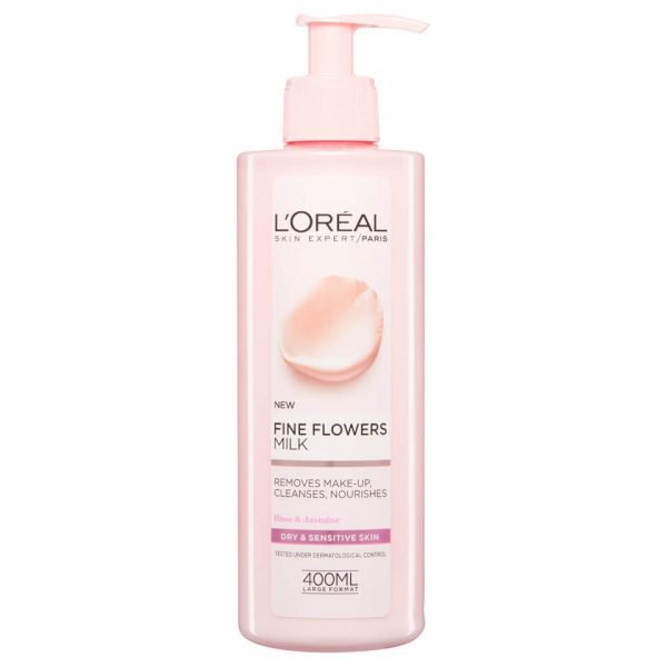 L'oreal Paris Fine Flowers Cleansing Milk 400 Ml