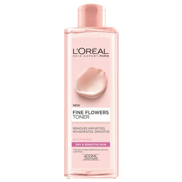 L'oreal Paris Fine Flowers Cleansing Toner 400 Ml