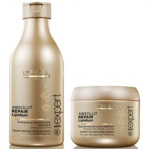 L'oreal Professionnel Absolut Repair Lipidium Shampoo 250 Ml & Masque 200 Ml Bundle