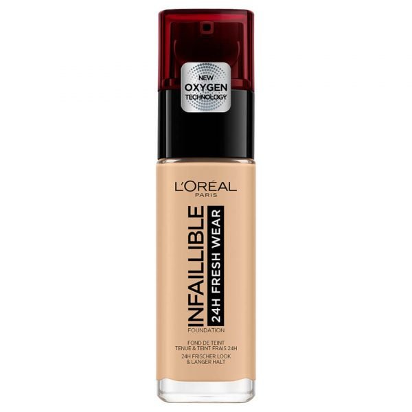 L'oréal Paris Infallible 24hr Freshwear Liquid Foundation Various Shades 120 Vanilla