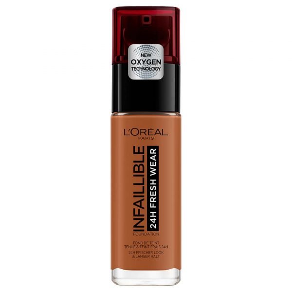 L'oréal Paris Infallible 24hr Freshwear Liquid Foundation Various Shades 365 Deep Golden