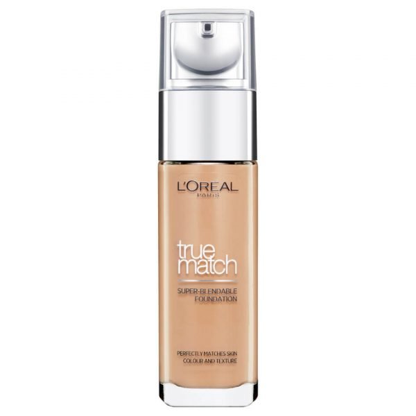 L'oréal Paris True Match Foundation 30 Ml Various Shades 8w Golden Cappucino