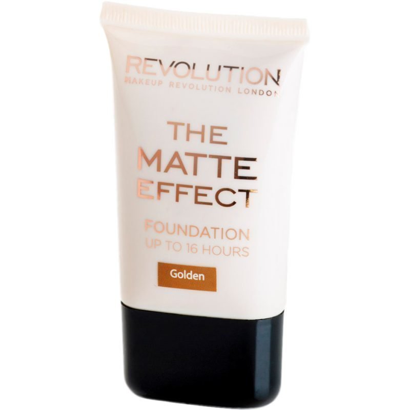 Makeup Revolution The Matte Effect Foundation Up To 16 Hours Golden