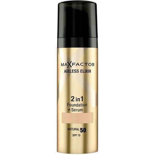 Max Factor Ageless Elixir 2-in-1 Foundation + Serum SPF 15 80 Bronze