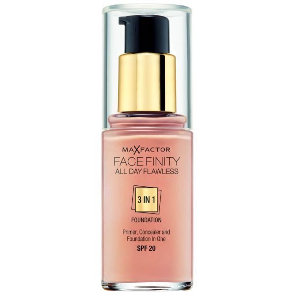 Max Factor Facefinity 3 In 1 All Day Flawless Foundation 80 Bronze