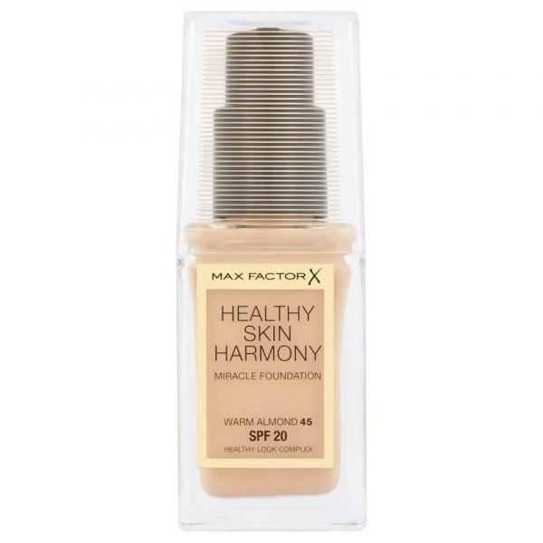 Max Factor Healthy Skin Harmony Foundation 30 Ml 45 Warm Almond