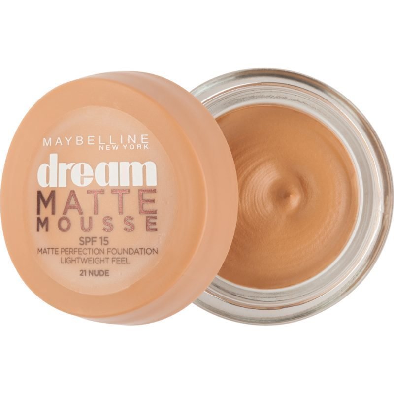 Maybelline Dream Matte Mousse Foundation 21 Nude