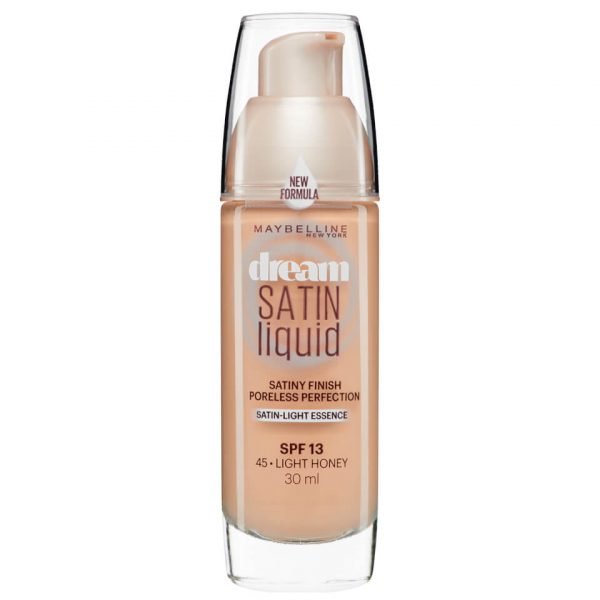 Maybelline Dream Satin Liquid Foundation 30 Ml Various Shades 45 Light Honey