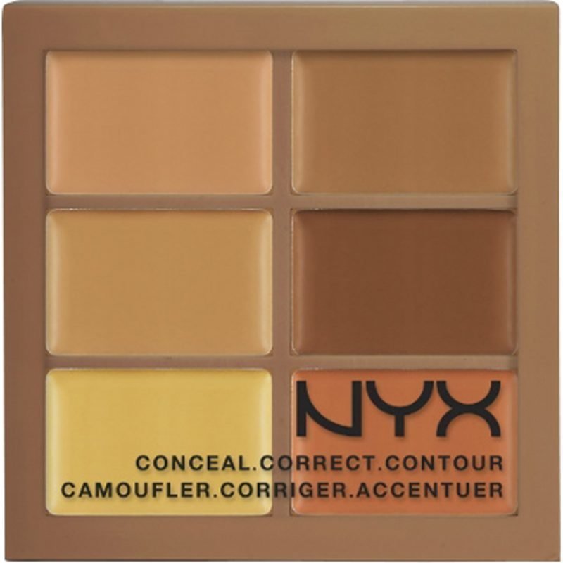 NYX Conceal Correct Contour Palette 3CP03 Deep