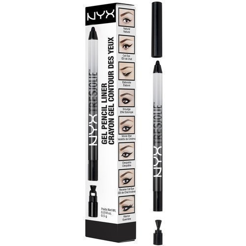 NYX PROFESSIONAL MAKEUP Tres Jolie Gel Pencil Liner Black