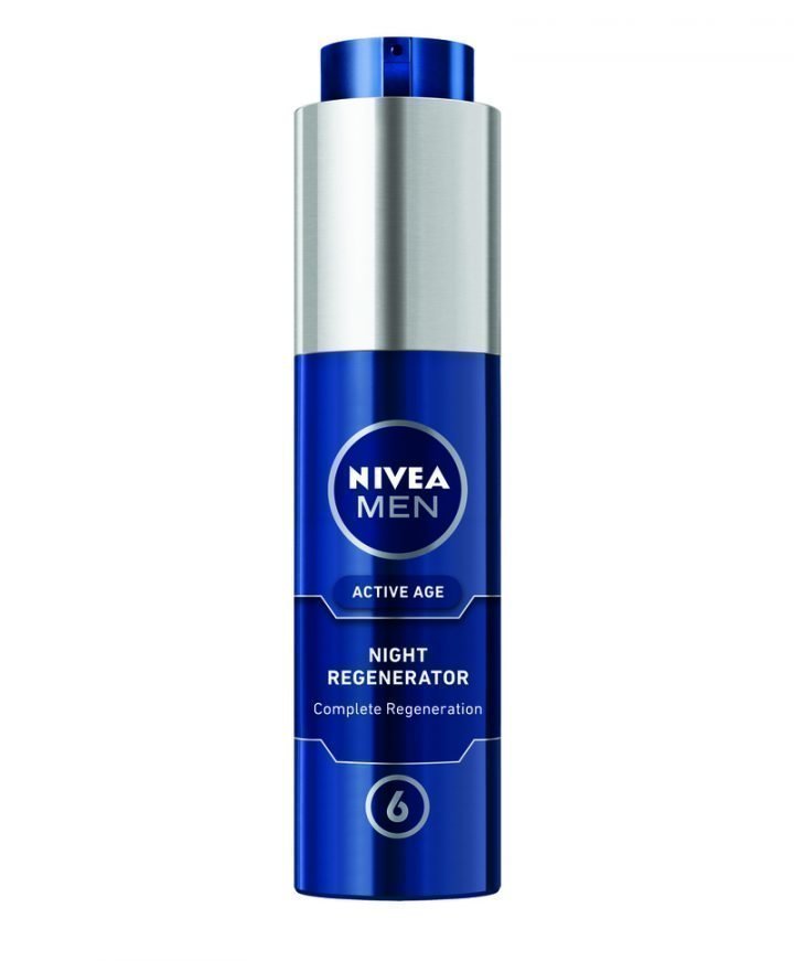 Active age. Nivea men Power antiage. Regenerating Night Cream regeneradora de Nache.