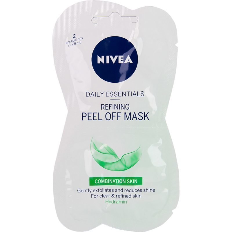 Nivea Daily Essentials Refining Peel Off Mask For Combination Skin 2x7