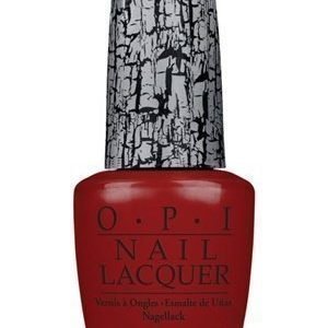 OPI Nail Lacquer Red Shatter