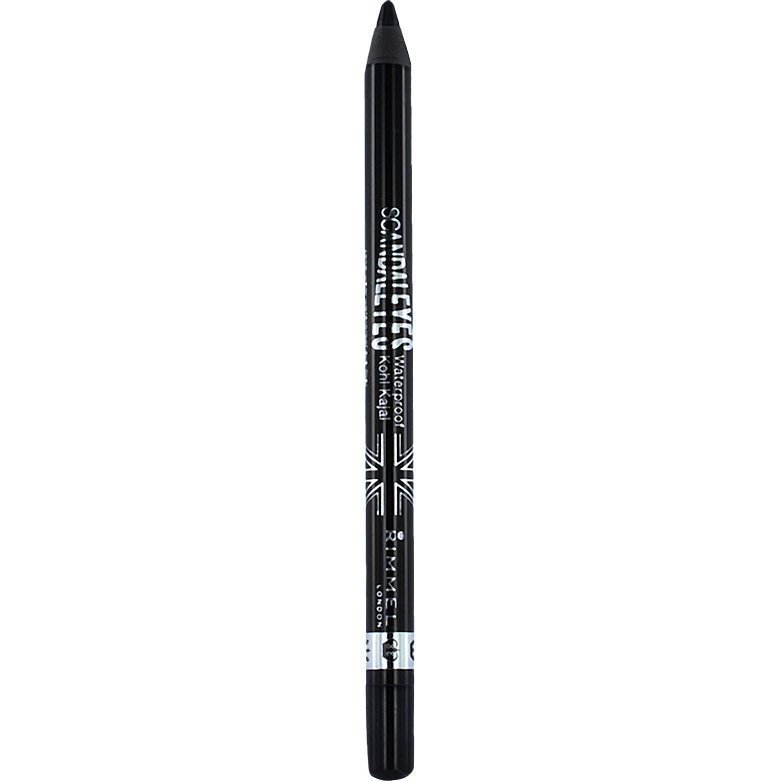 Rimmel Scandaleyes Waterproof Kohl Kajal 001 Black 1