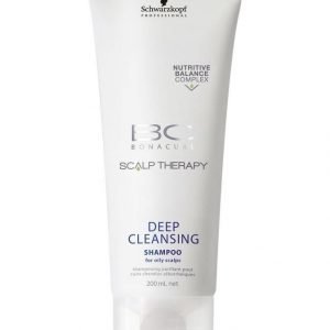 Schwarzkopf Bonacure Scalp Therapy Deep Cleansing Shampoo Syväpuhdistava Shampoo 200 ml