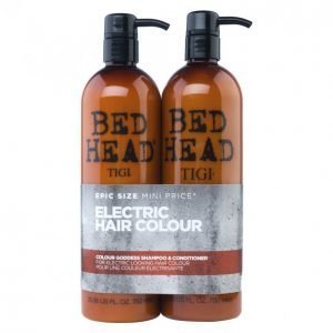 Tigi Bed Head Colour Goddess Shampoo & Hoitoaine 2 X 750 Ml