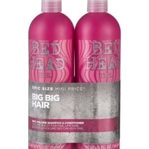 Tigi Bed Head Epic Volume Tweens Shampoo Ja Hoitoaine 2 X 750 ml