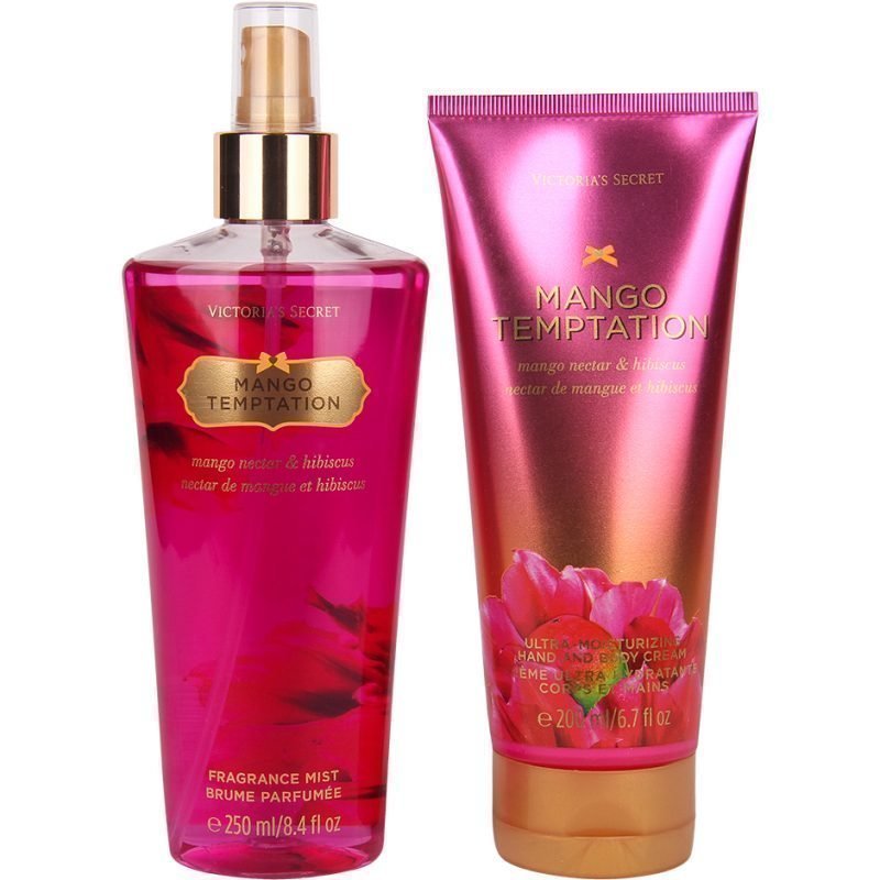 Victoria's Secret Mango Temptation Duo Body Mist 250ml Hand & Body Cream 200ml