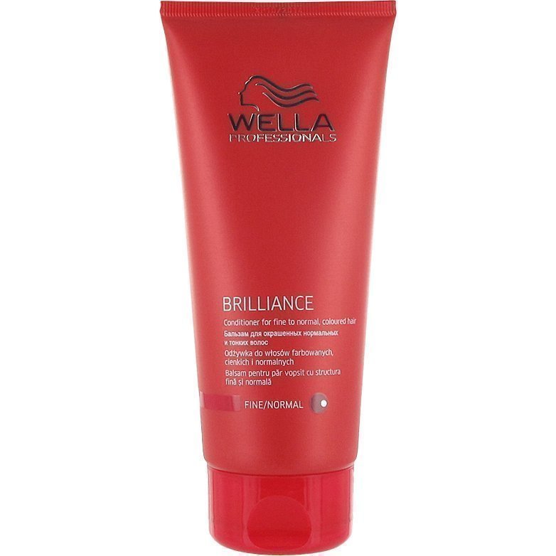 Wella Brilliance Conditioner for Fine to Normal Colored Hair 200ml