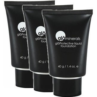 glominerals gloProtective Liquid Foundation Matte II Honey